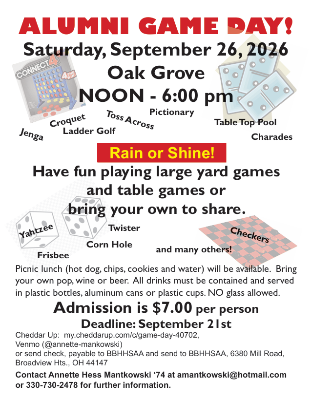 Game Day Flyer