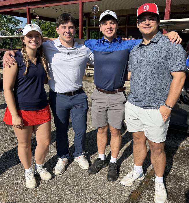 Team photo of 2025 golf outing