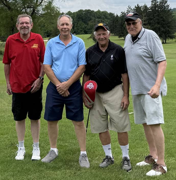 Team photo of 2025 golf outing