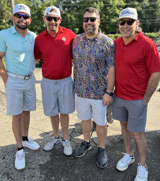 Team photo of 2025 golf outing