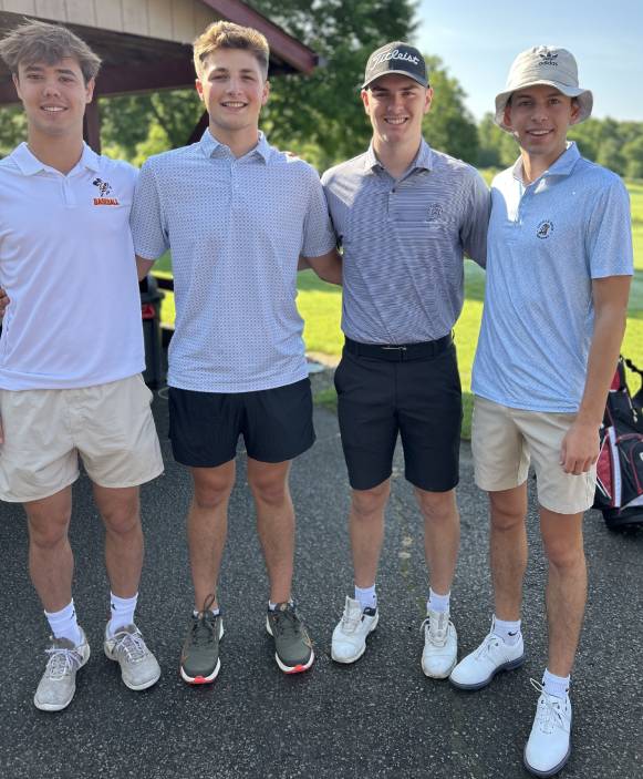 Team photo of 2025 golf outing