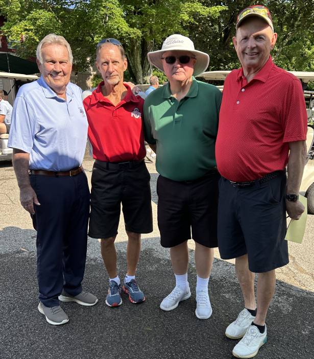 Team photo of 2025 golf outing