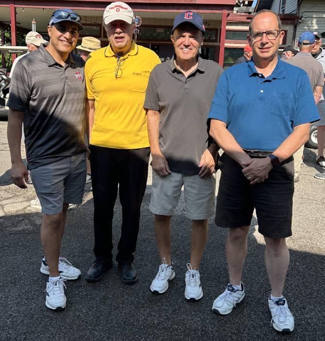 Team photo of 2025 golf outing