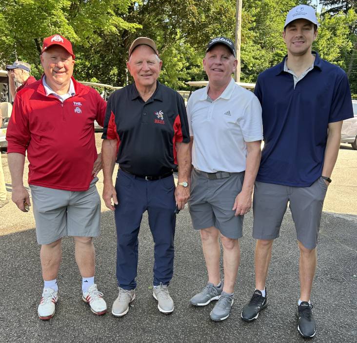Team photo of 2025 golf outing